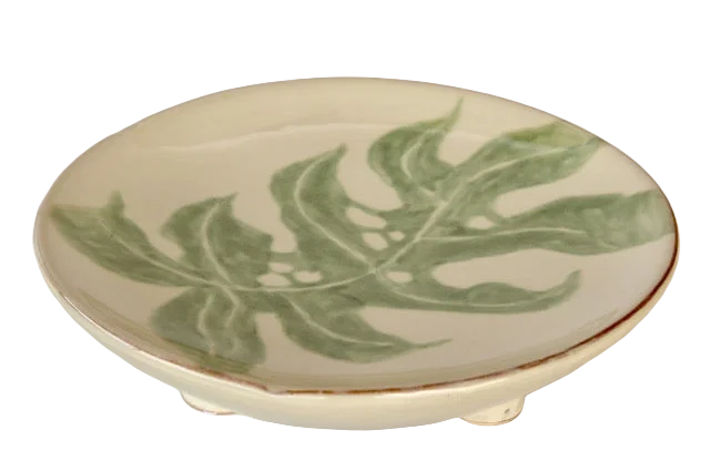 Ceramic Serving Platter - Leaf XL - Ceramic