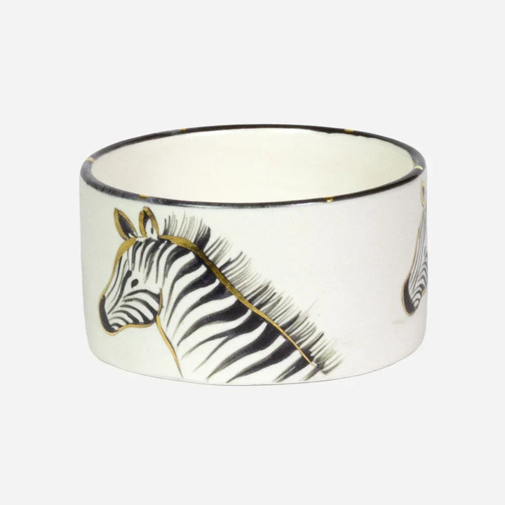 Ceramic Snack Bowl - Zebra - Ceramic