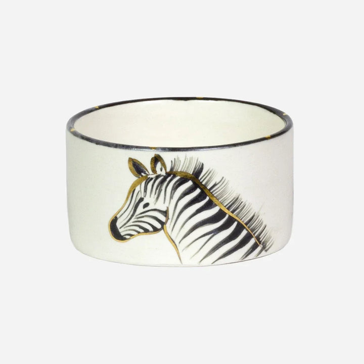 Ceramic Snack Bowl - Zebra - Ceramic