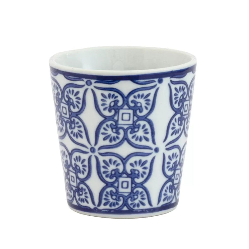 Ceramic Tumbler - Moroccan Blue & White - Ceramic