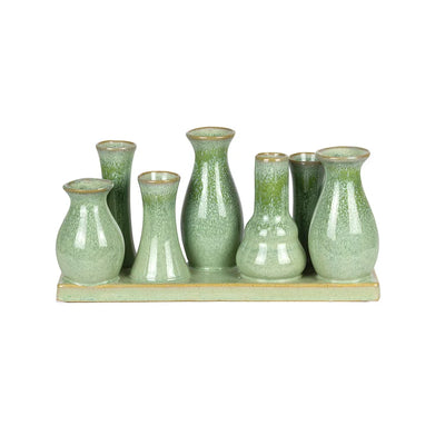 Ceramic Vase - 7 Vase Ornament - Ceramic