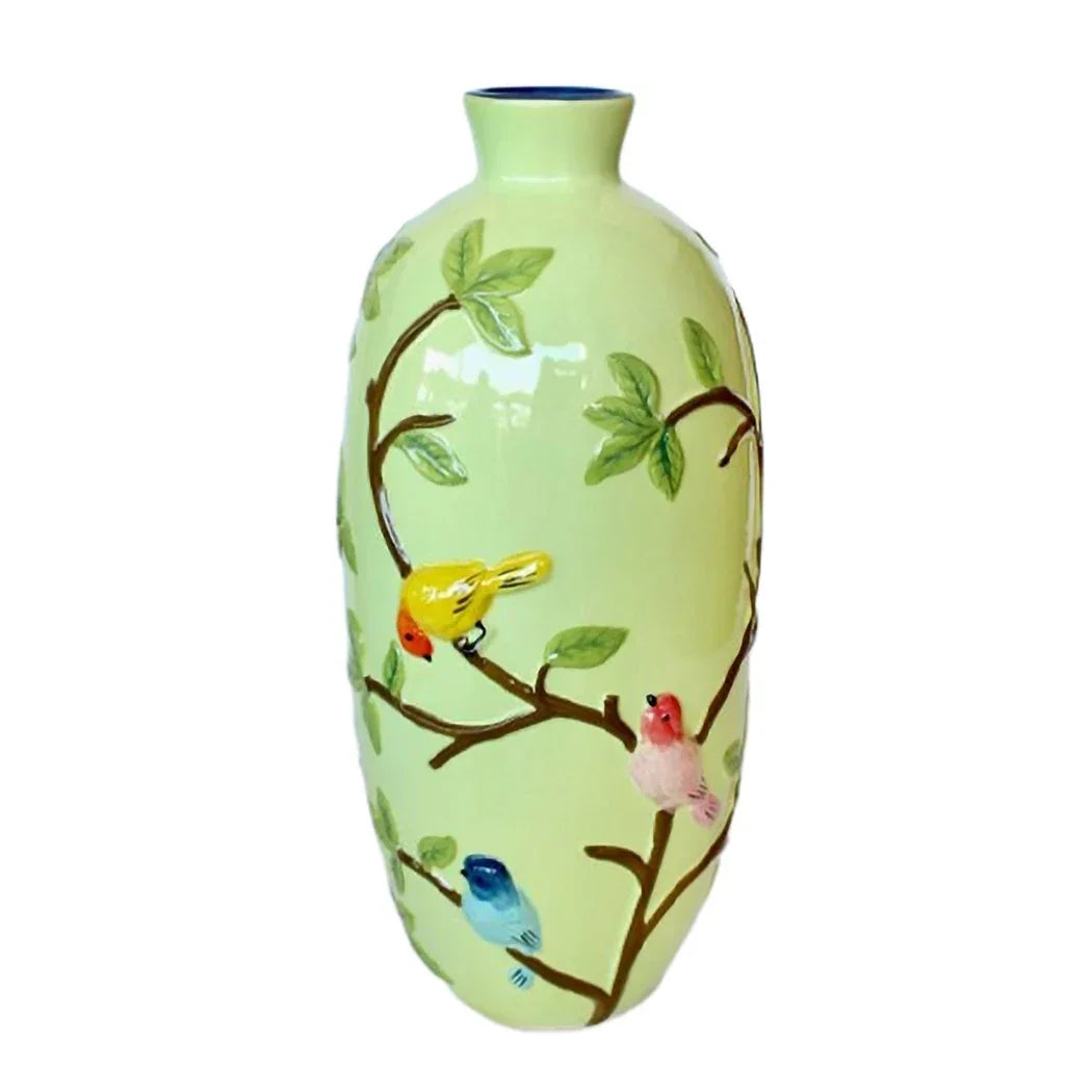 Ceramic Vase - Avian Forest 55cm - Ceramic