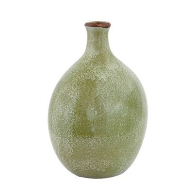 Ceramic Vase - Belly Green 25cm - Ceramic