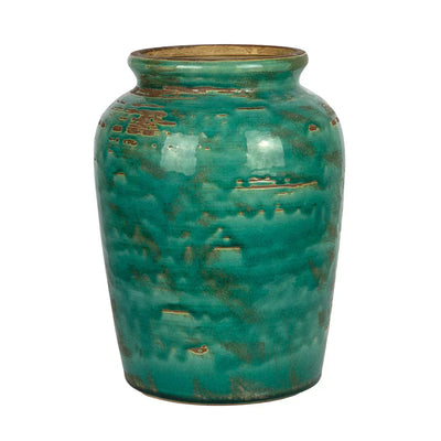 Ceramic Vase - Cyan-Green 26.5cm - Ceramic