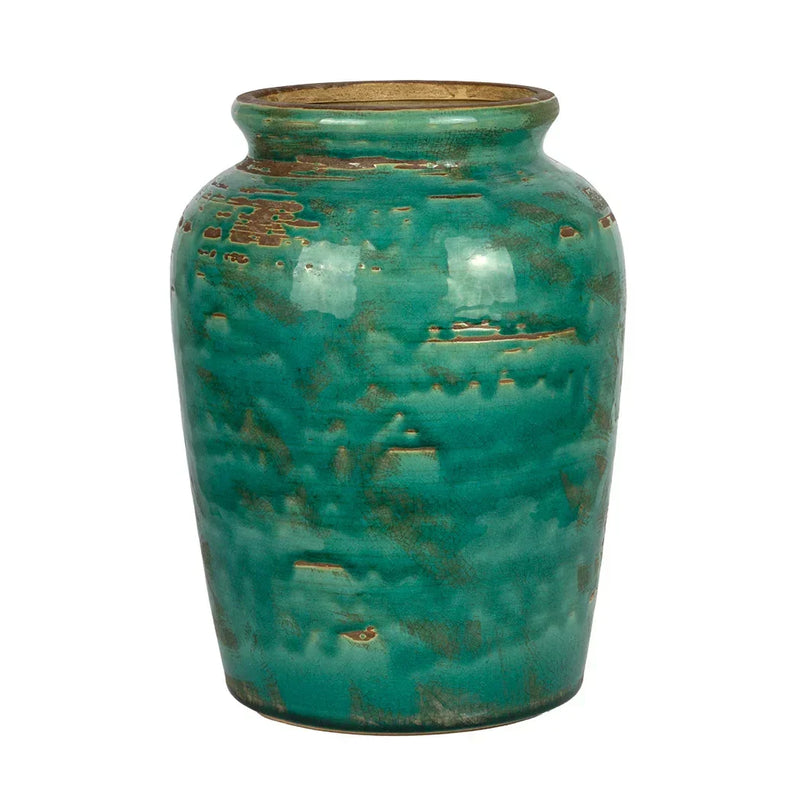 Ceramic Vase - Cyan-Green 26.5cm - Ceramic