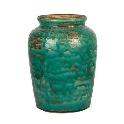Ceramic Vase - Cyan-Green 26.5cm - Ceramic