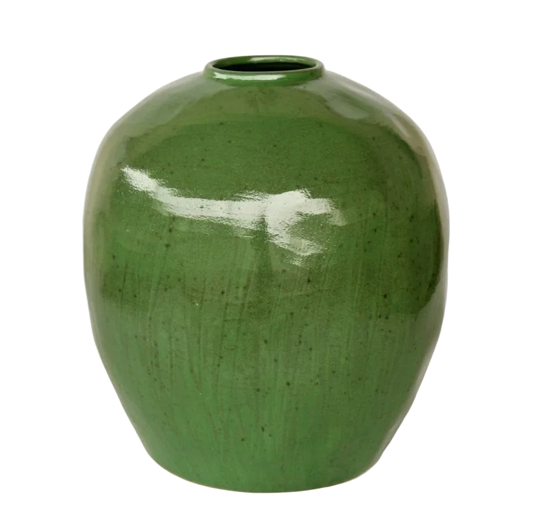Ceramic Vase - Extra Large Green Pod - Ceramic