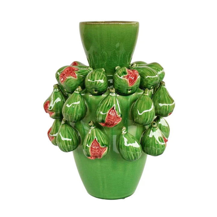 Ceramic Vase - Figs Green 38cm - Ceramic