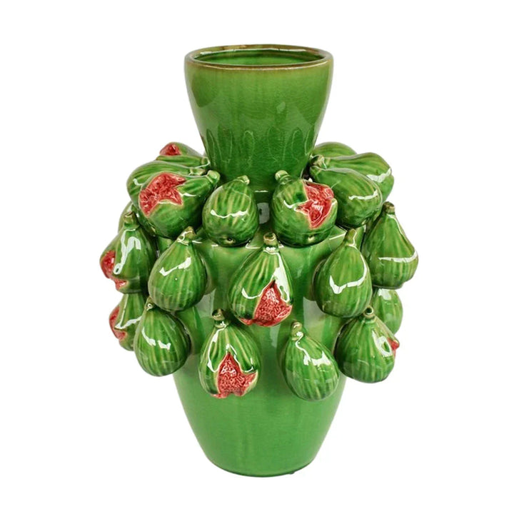 Ceramic Vase - Figs Green 38cm - Ceramic