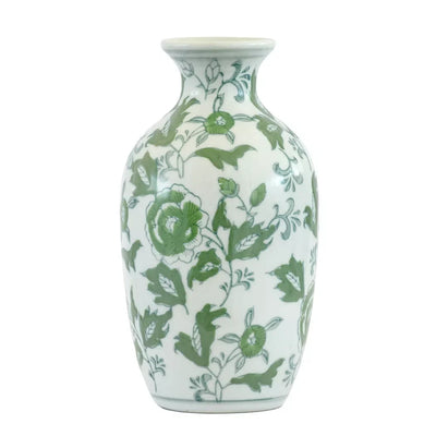 Ceramic Vase - Greens Classic 20.5cm - Ceramic