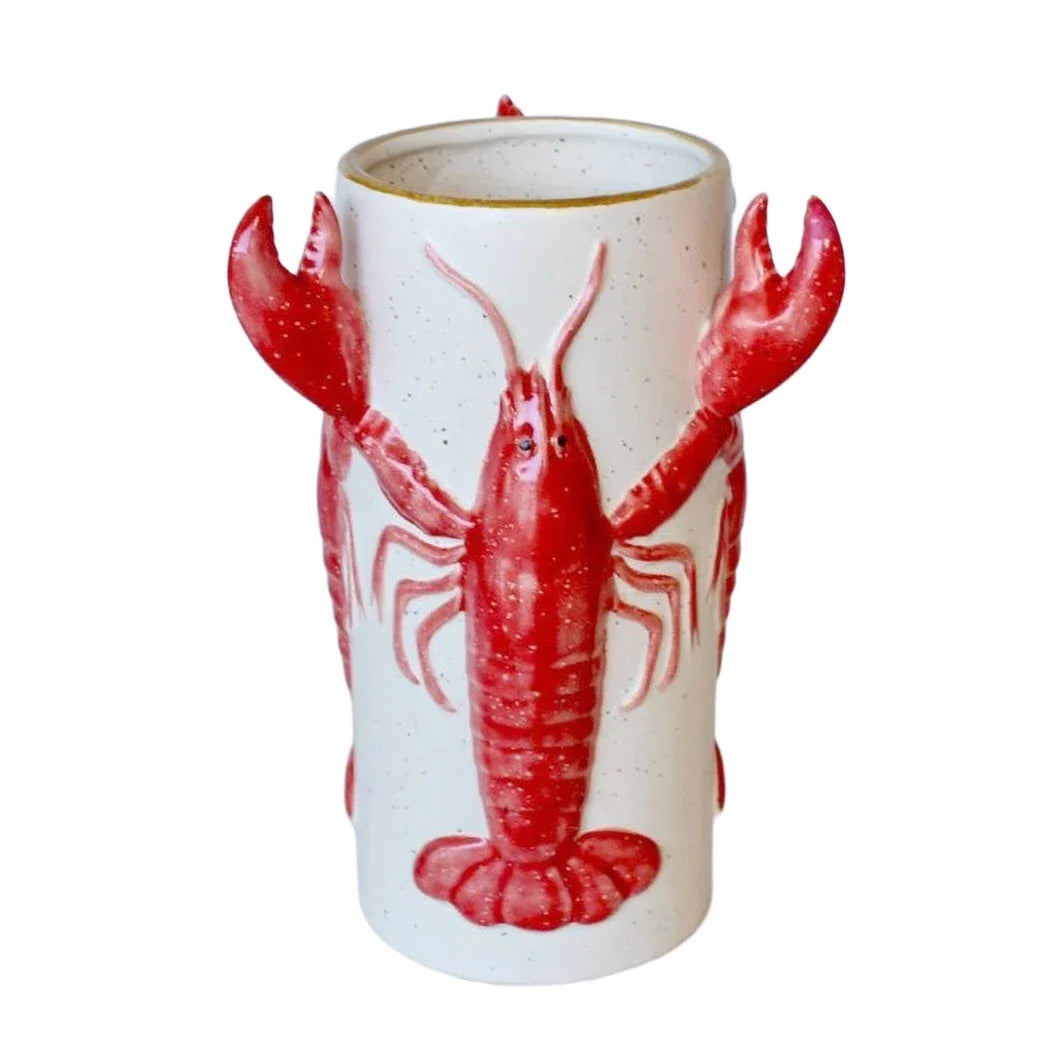 Ceramic Vase - Lobster 32cm - Ceramic