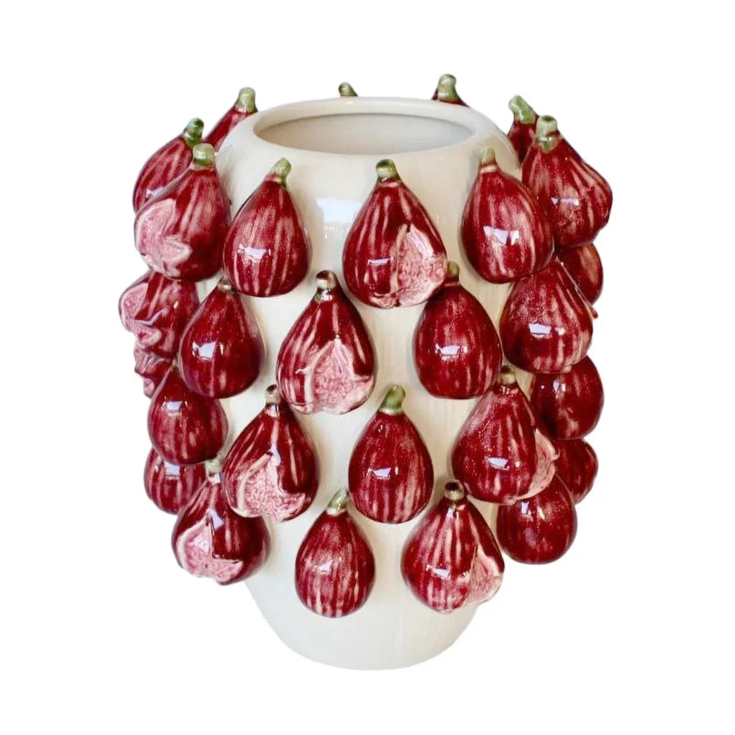 Ceramic Vase - Luscious Figs 32cm - Ceramic