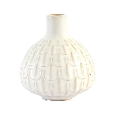 Ceramic Vase - Mini Cream Cascade - Ceramic