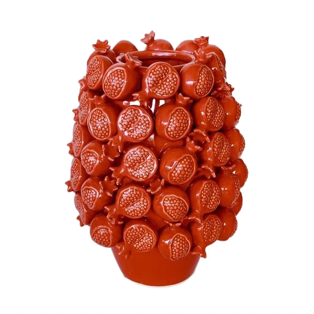 Ceramic Vase - Pomegranates 41cm - Ceramic