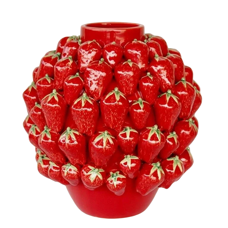 Ceramic Vase - Strawberry Bush - Ceramic