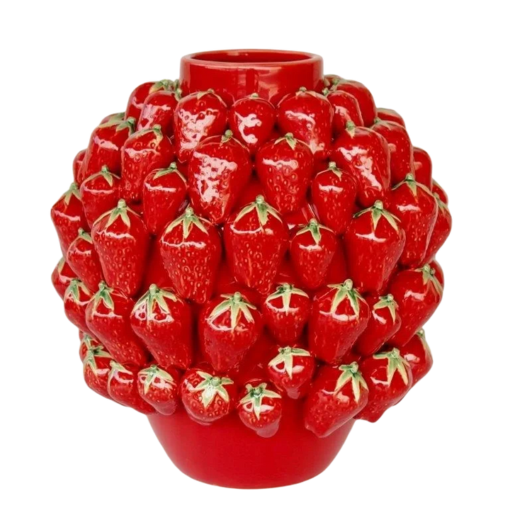 Ceramic Vase - Strawberry Bush - Ceramic