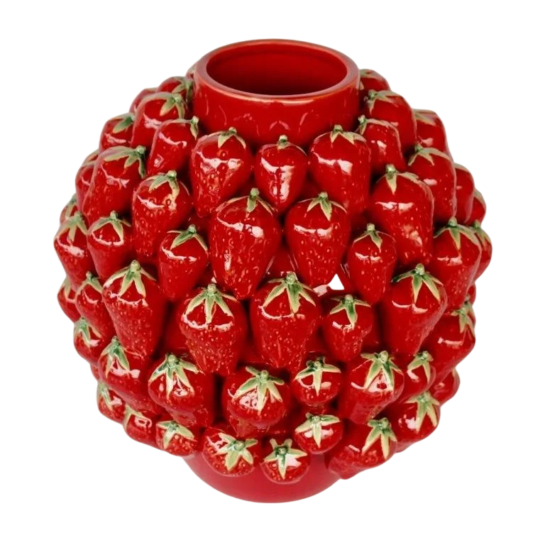 Ceramic Vase - Strawberry Bush - Ceramic