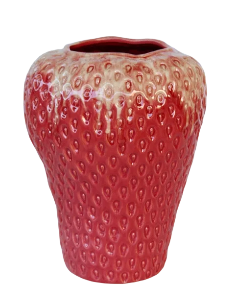 Ceramic Vase - Sweet Strawberry - Ceramic