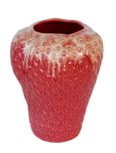 Ceramic Vase - Sweet Strawberry - Ceramic