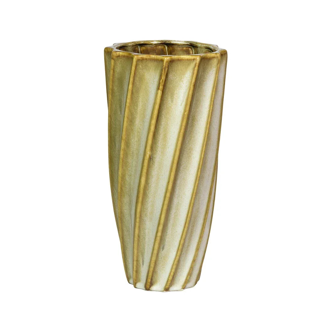 Ceramic Vase - Twist 14cm - Ceramic