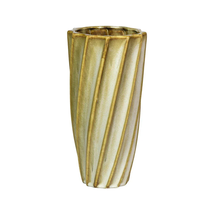 Ceramic Vase - Twist 14cm - Ceramic