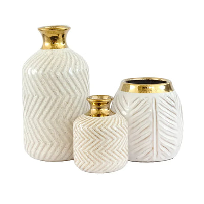Ceramic Vase - Ziggy 18cm