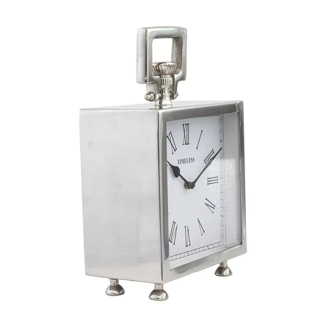 Clock - XL Block Clock - Pewter