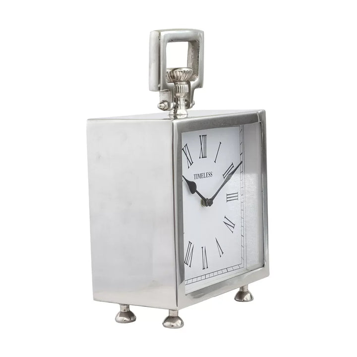 Clock - XL Block Clock - Pewter