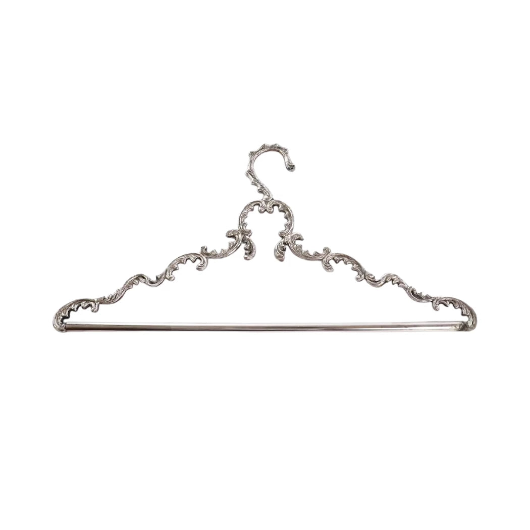Clothes Hanger - Silver French