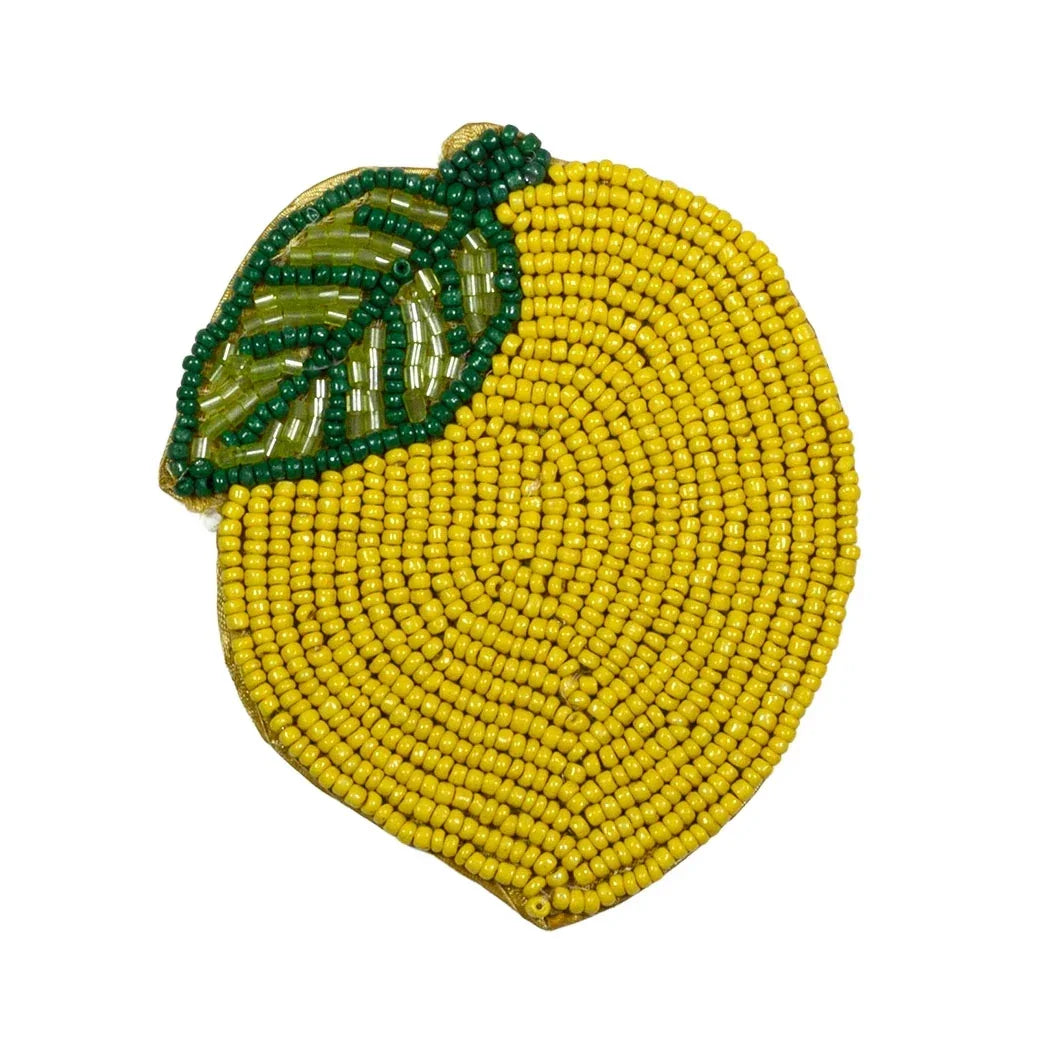 Coaster - Lemon Beadwork - Beadwork