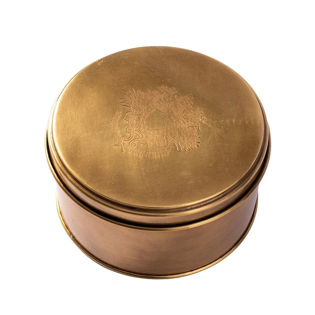 Container - Brass Royal Flat - Pewter