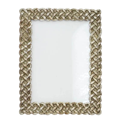 Copy of Picture Frame - Silver Woven - Frame