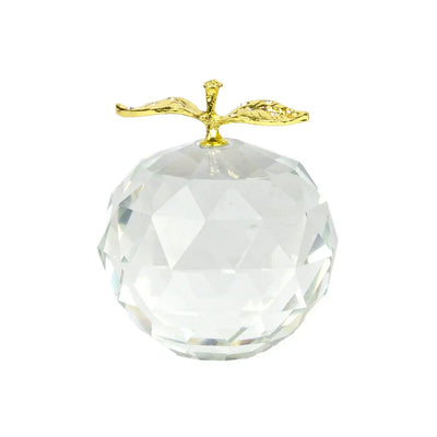 Crystal Ornament - Mini Apple - Glass / Crystal