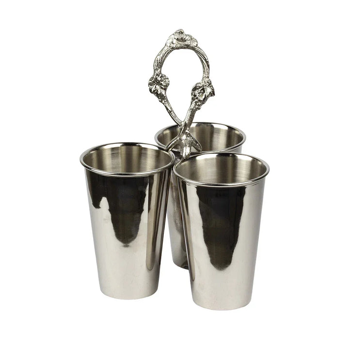 Cutlery Holder - Silver Elegance - Iron