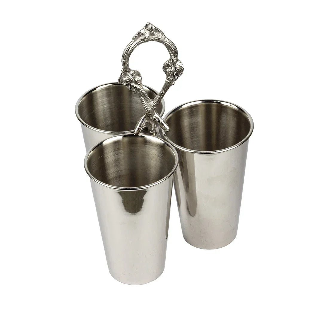 Cutlery Holder - Silver Elegance - Iron