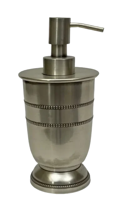 Dispenser - Beaded Silver - Metal
