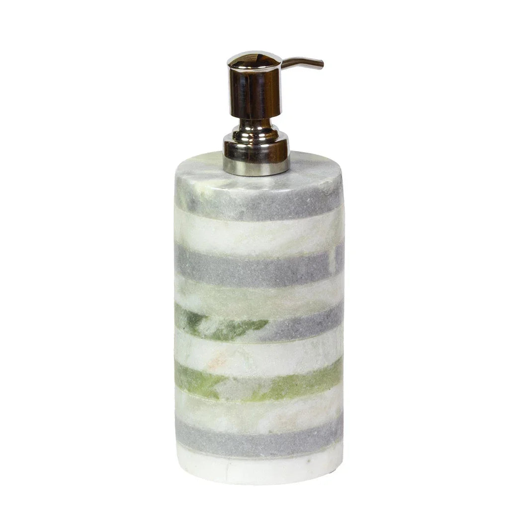 Dispenser - Layered Marble 20cm - Stone