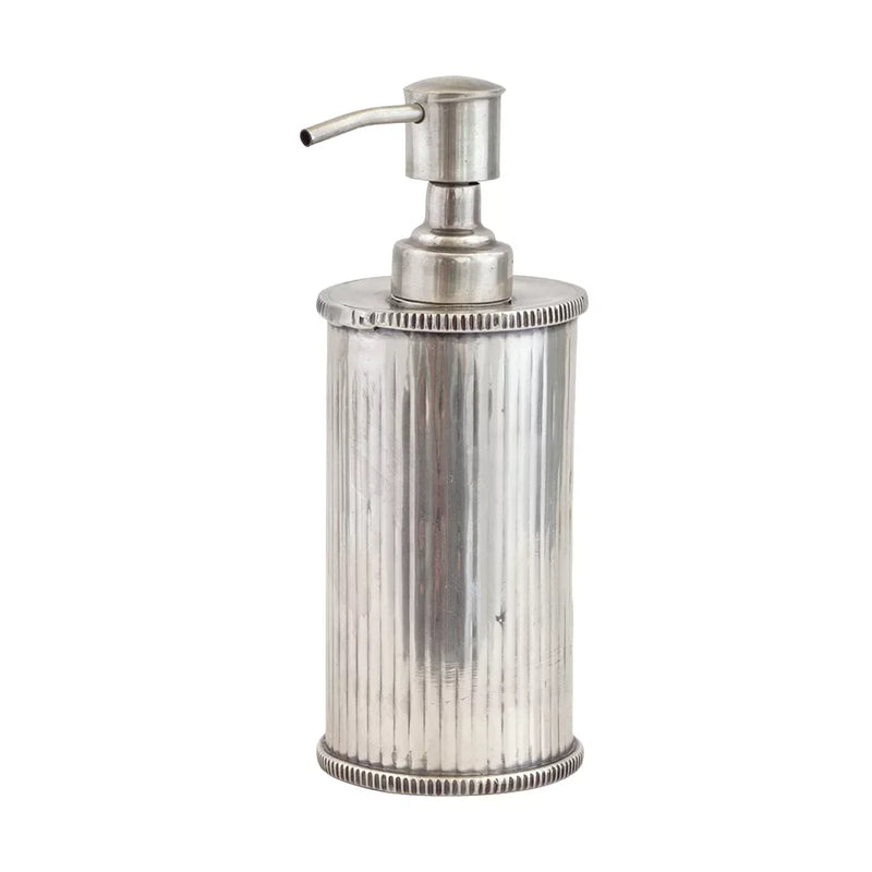 Dispenser - Silver Lines - Pewter