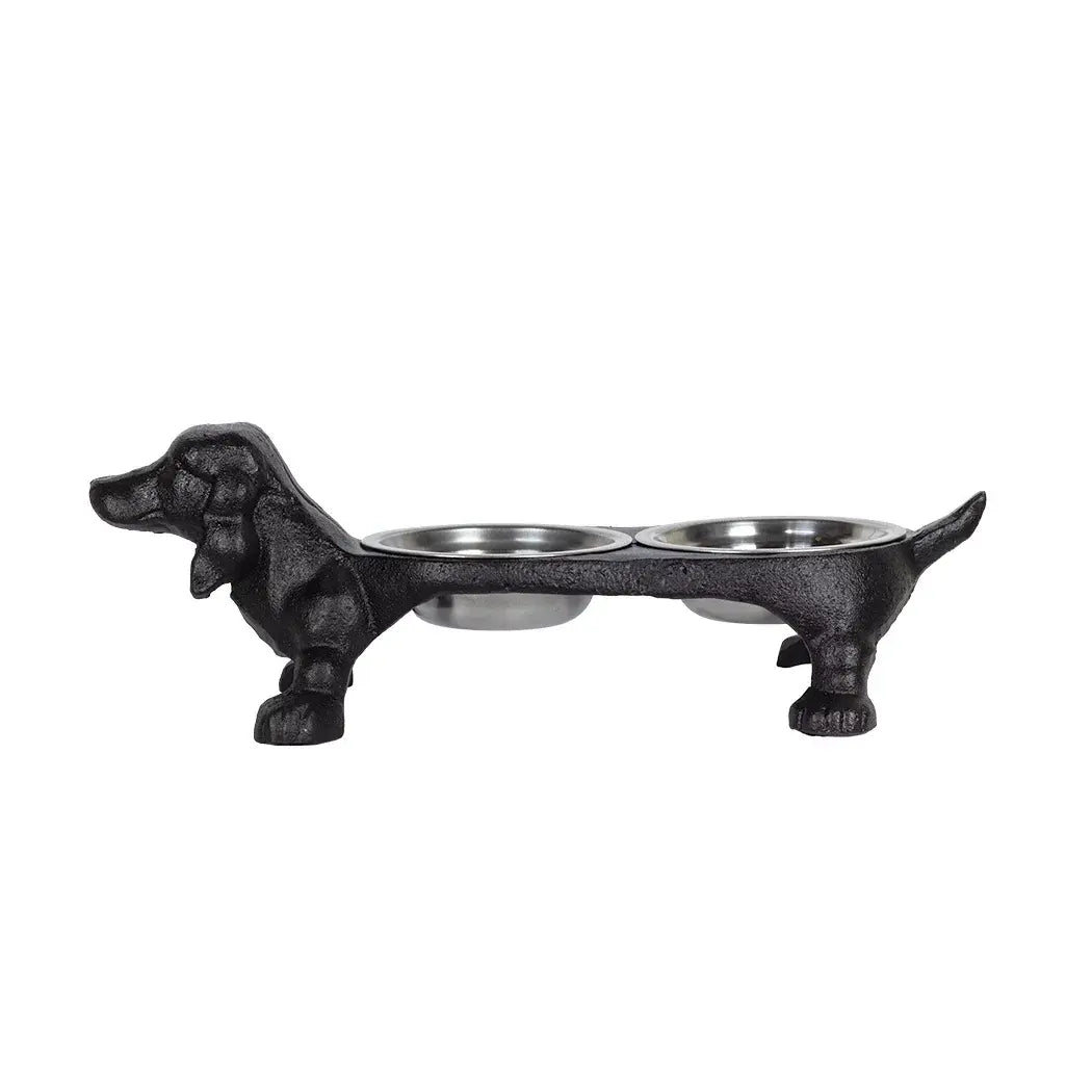 Dog Bowls - Dachshund - Iron