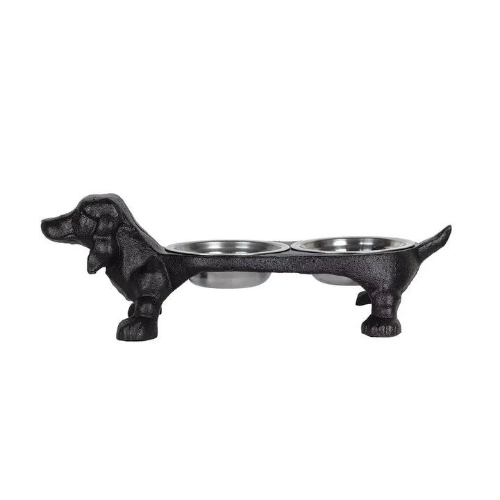 Dog Bowls - Dachshund - Iron
