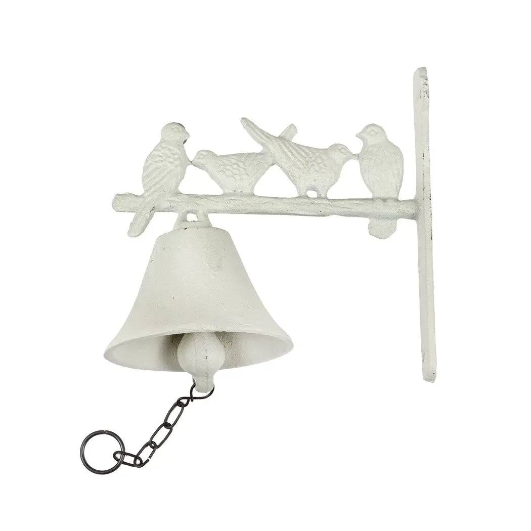 Doorbell - Birds on Branch - Iron
