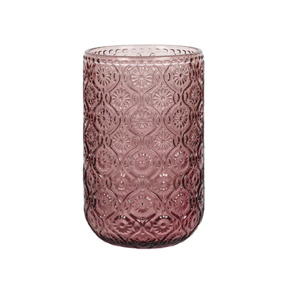 Drinking Glass - Moroccan Purple 360ml - Glass / Crystal