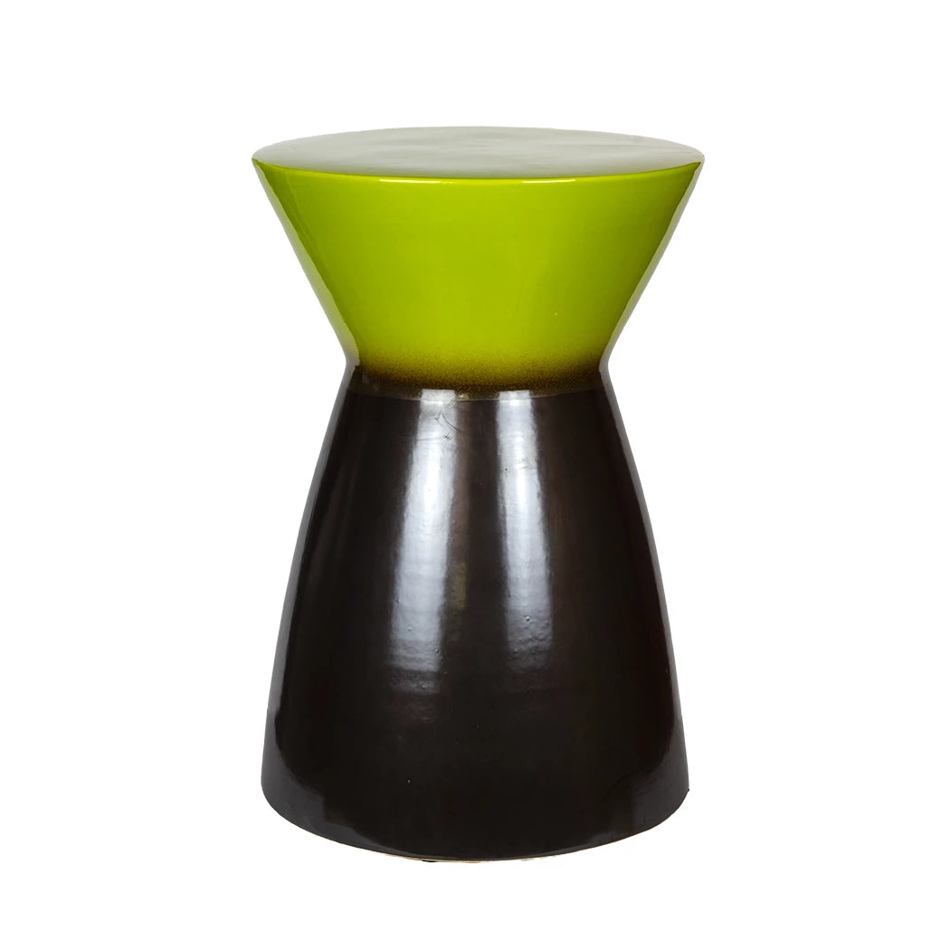Garden Stool - Lime Green &amp; Black