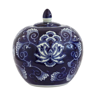 Ginger Jar - Blues Oriental 20.5cm Ceramic