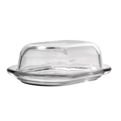 Glass Butter Dish - New Retro - Glass / Crystal