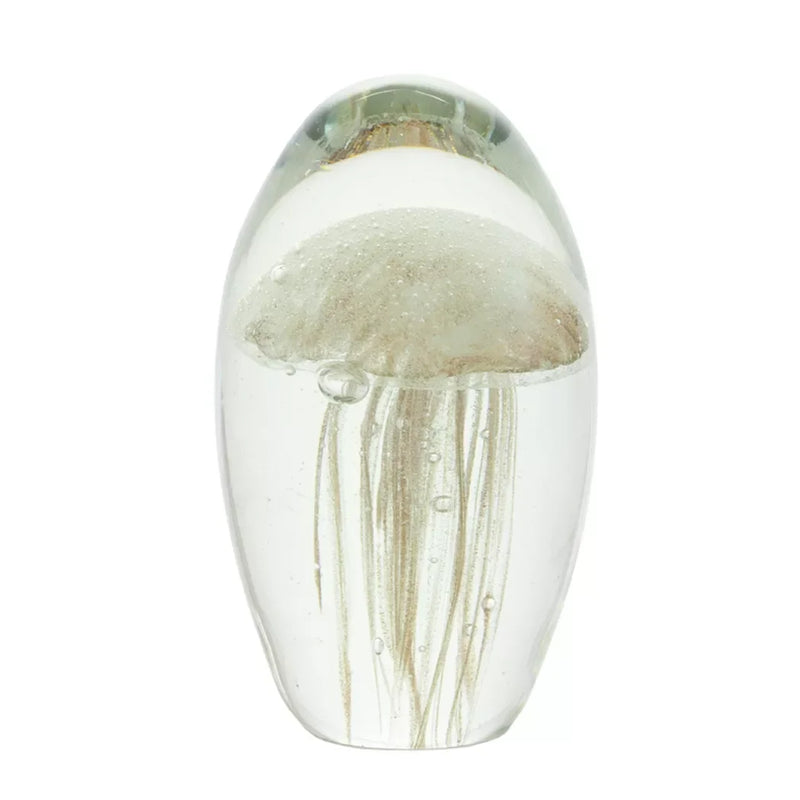 Glass Ornament - Bronze Jellyfish - Glass / Crystal