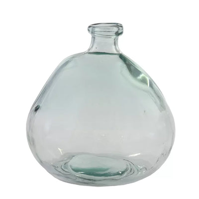 Glass Vase - Medium Recycled Material Fatty Vase - Glass /