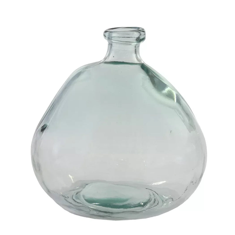 Glass Vase - Medium Recycled Material Fatty Vase - Glass /