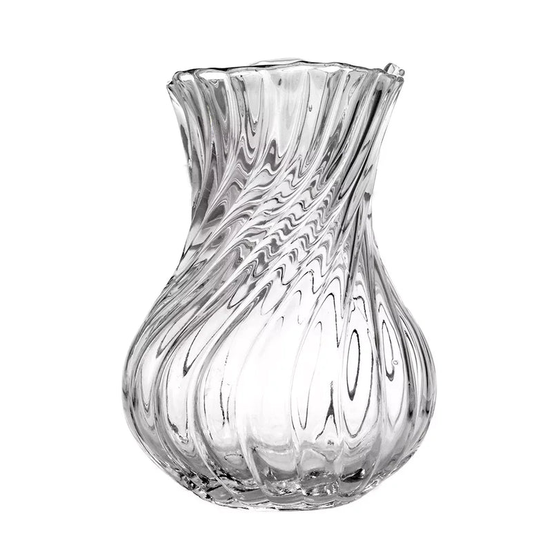 Glass Vase - Swirl Fatty 20.5cm - Glass / Crystal