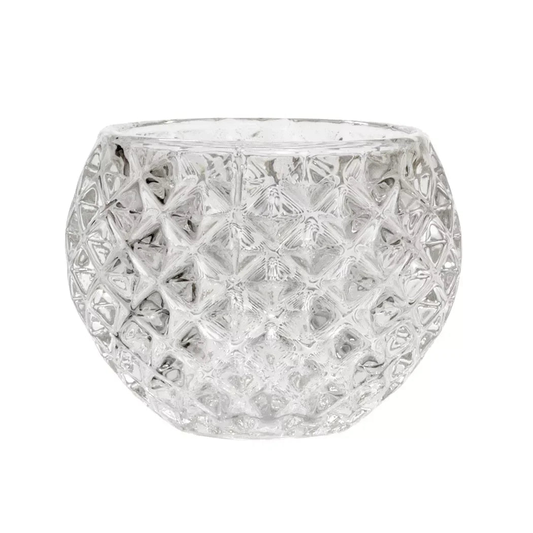 Glass Votive - Fatty Diamonds - Glass / Crystal